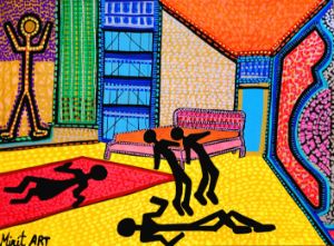 Israeli art modern painter Ben-Nun