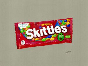 SKITTLES  Candy Art - Gene Whitney