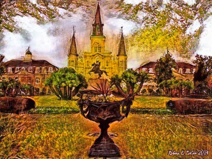 Jackson Square Trails I Travel Robert E. La'Cas Photography