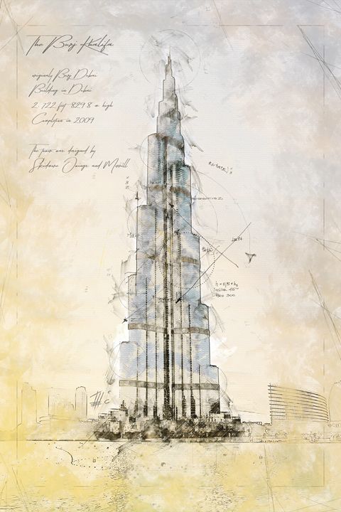 Steeple Spire Inc, burj khalifa drawing easy, rocket, spire png | PNGEgg