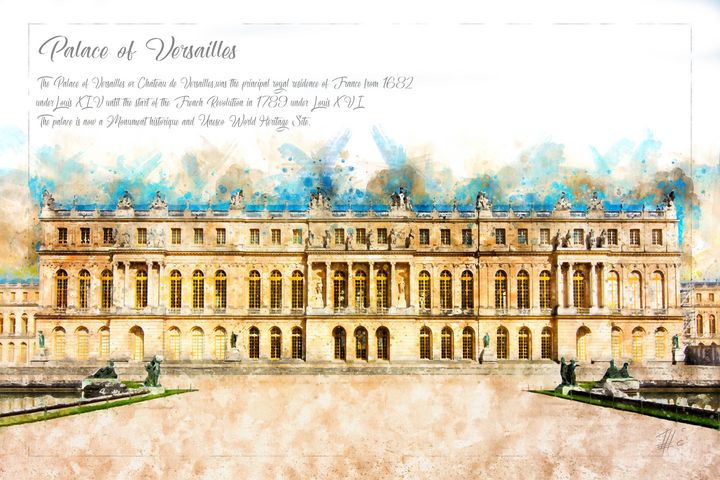 Versailles palace vector vectors hires stock photography and images  Alamy