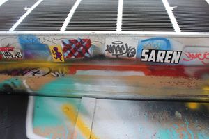 Under the vent Graffiti