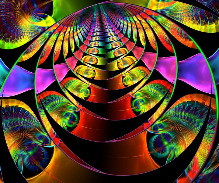 Computer generated abstract colorful - Stocklady