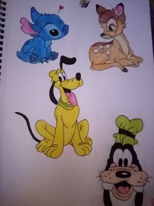 Various Disney Characters
