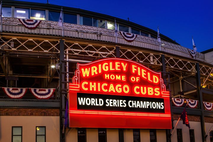 Chicago Cubs Win - Vision & Light Photography