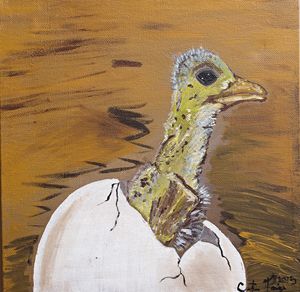 Wall art painting/Kalamkari art - yahviinnovations - Digital Art, Animals,  Birds, & Fish, Birds, Peacocks - ArtPal