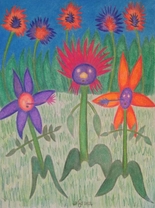 Flowery friends - Passionate Artyst