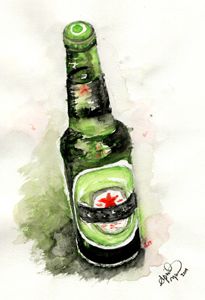 Watercolors and Alcohol