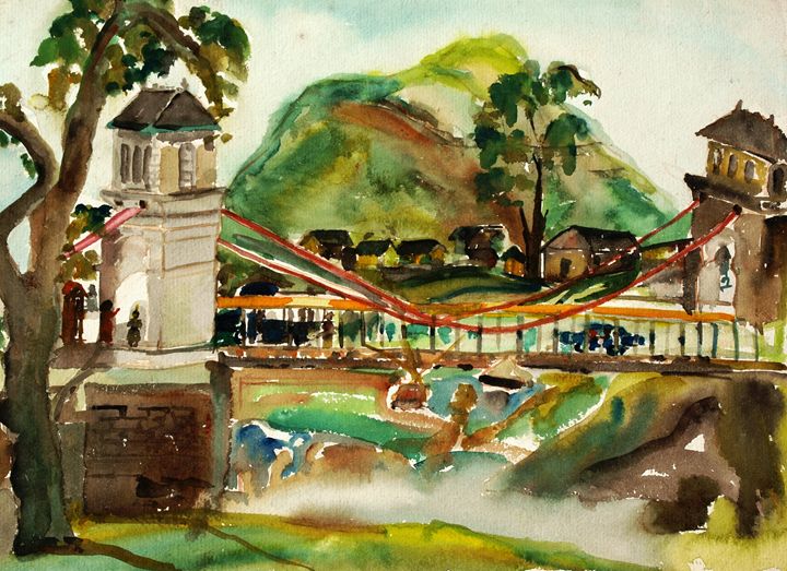 Chamba Bridge - Gagan's Art