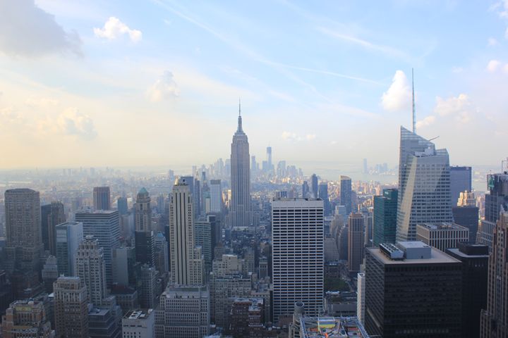New York from the top - Sketching with Ginny