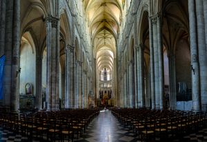 Interior of Amiens Cathedral