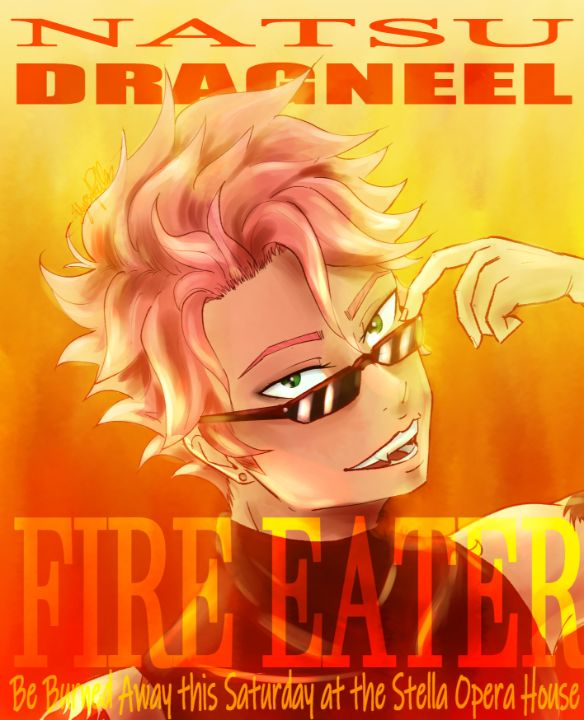 Natsu Dragneel Poster - LissyArt101 - Paintings & Prints, People