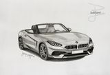 BMW Z4 drawing