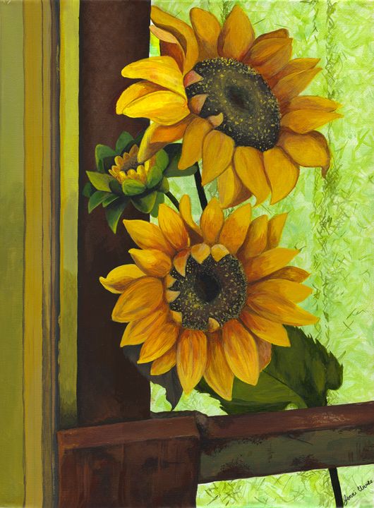 Grandma Cleo's Sunflowers - Jenni Clarke