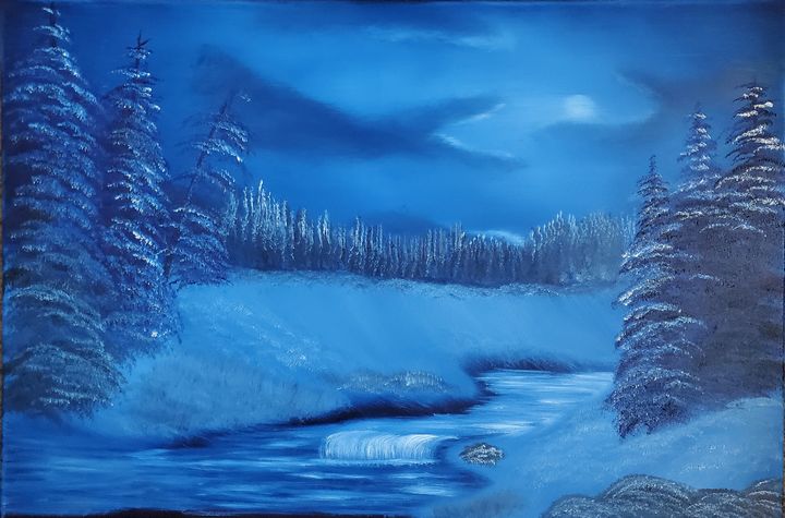 Secluded Night - Scouller Art