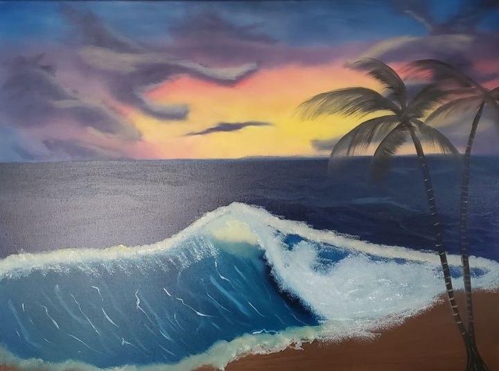Evening Dip - Scouller Art