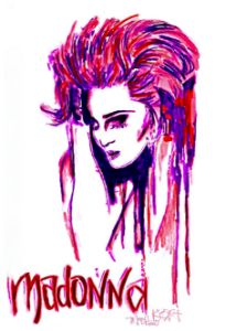 Madonna Silhouette