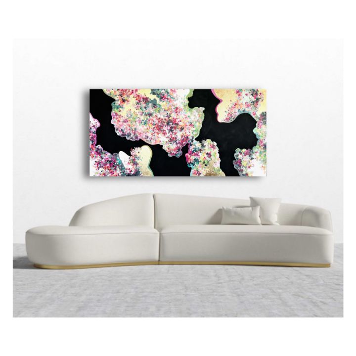 handmade abstract paintings 200x100 xxl 