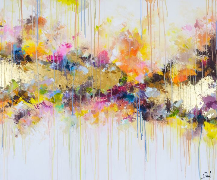 Everglow - Large abstract art - Maria Esmar