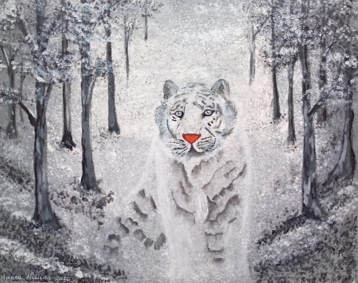 Biały tygrys - Iwona Chrzanowska Galeriaiwona