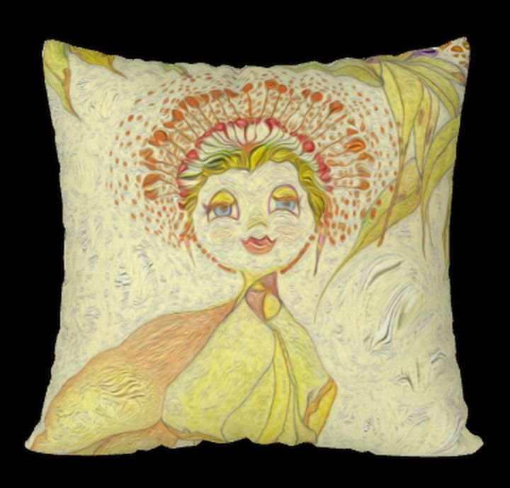 The Blossom Queen Cushion - maree jolleau design