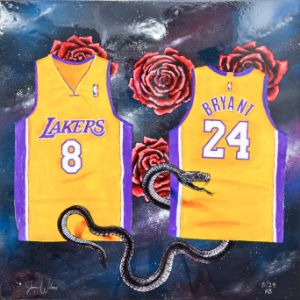 Kobe Bryant- Black Mamba Logo - Mid-Century Art – Community Online