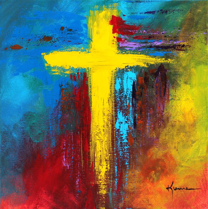 Cross No.2 - Kume Bryant Art - Paintings & Prints, Religion, Philosophy ...