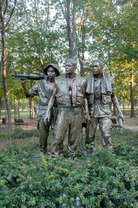 The Three Soldiers Sculpture
