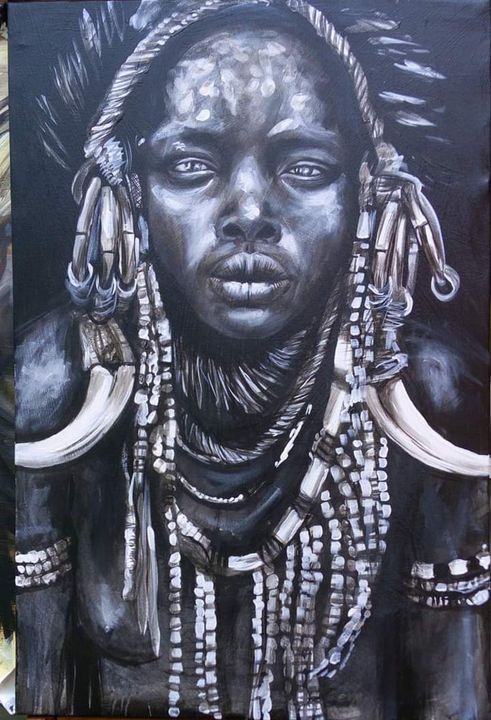 AFTER THE WAR - El seed art Uganda - Paintings & Prints, Ethnic ...