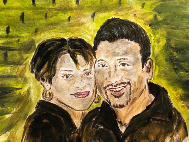 Portrait of a Couple - Bevs Art and Soul