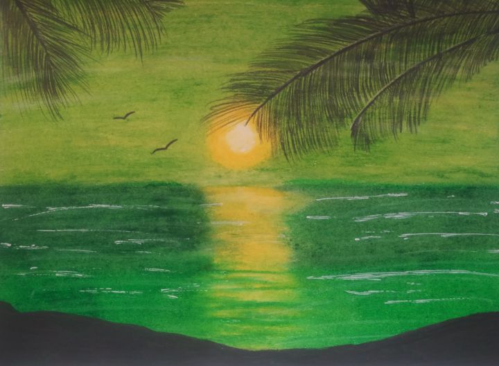 Tropical evenings - Cassiopea's Art