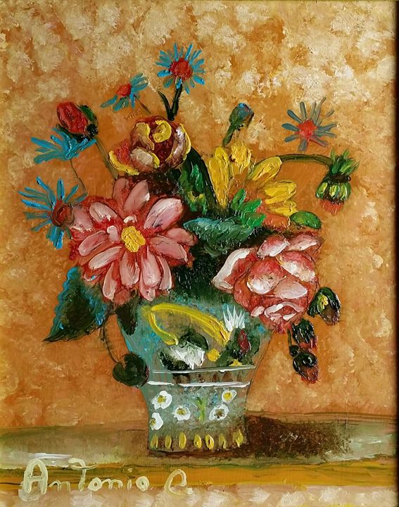 Rose e fiori art of web paintings & prints, flowers, plants ... Rose e fiori