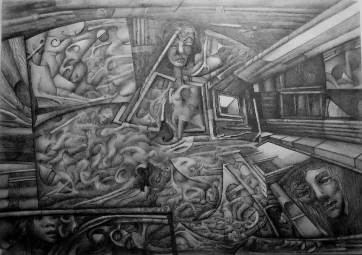 abstract pencil drawings gallery