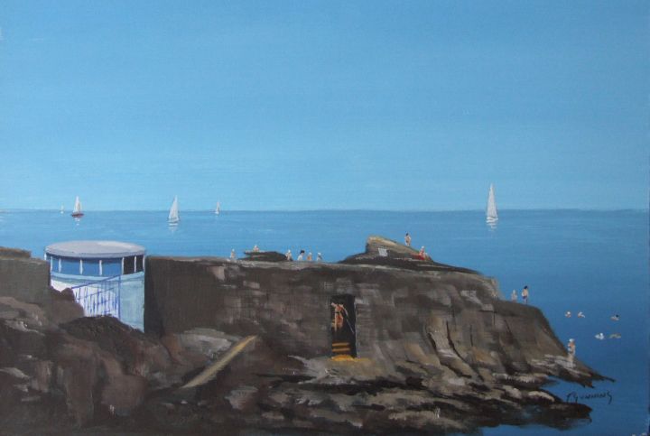 Summer at the Forty Foot - Tony Gunning