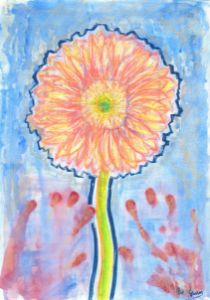 Gerbera Daisy, original - The Swan