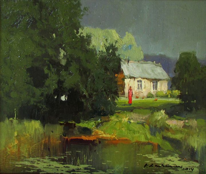 Before The Rain - Vytautas Laisonas / Paintings