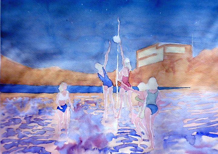 Buy Volleyball, Sports Figures, People & Figures, Paintings & Prints at