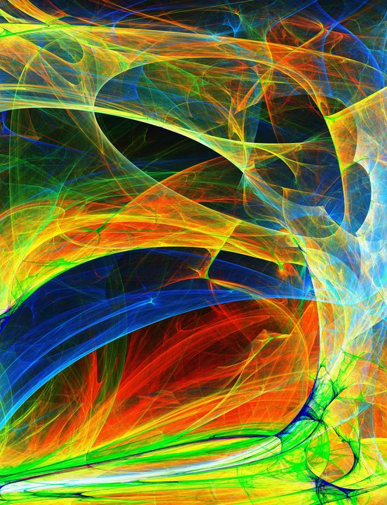 Abstract Composition 395 - Estevez-Art - Digital Art & AI, Abstract ...