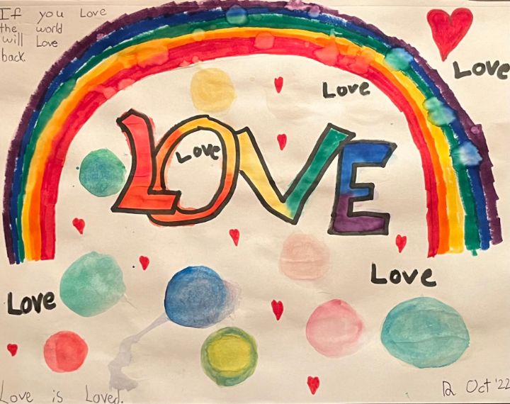 Rainbow Love - Dante’s Art