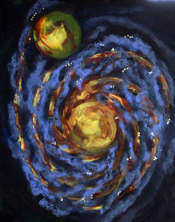 Central Heliosphere Spiral Fractals - Miriam Paz Pelayo