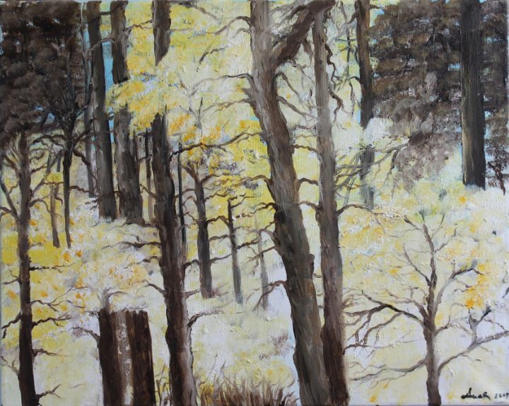 Snow Forest - Amal's Art