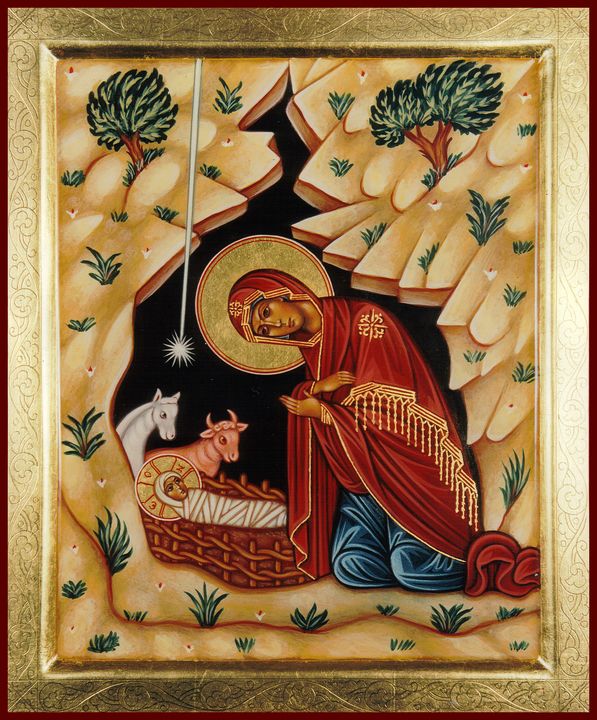 Nativity of Our Lord Jesus Christ - Schelechow - Icons - Paintings ...