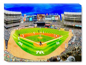 New York Yankees: Old Yankee Stadium Behind Home Plate Mural - Officially  Licensed MLB Removable Wall Graphi…