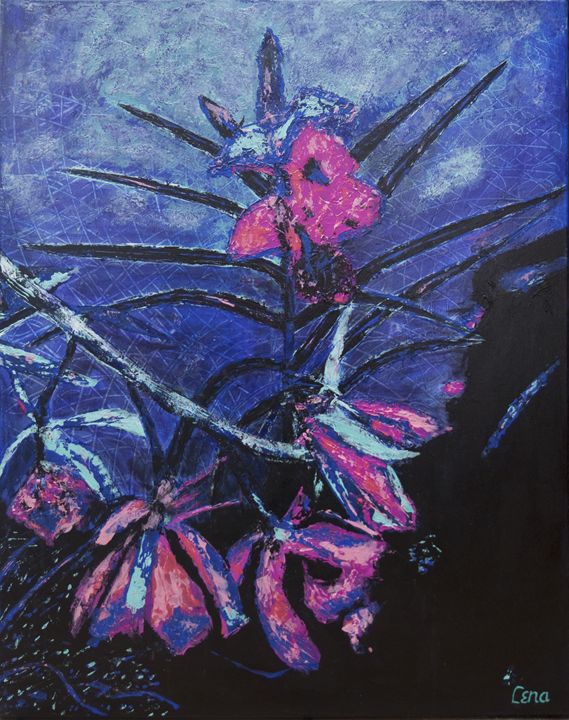 Just Purple! - Timeless Memories Art Studio by Maria Hernandez