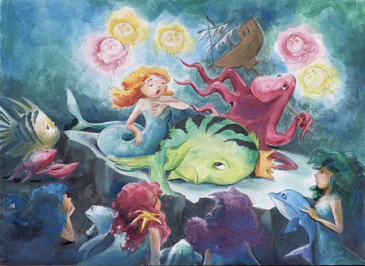The Little Mermaid Show - InkPaint