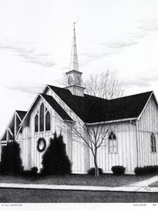 Gothic Church - Ken Szpindor Creative, LLC