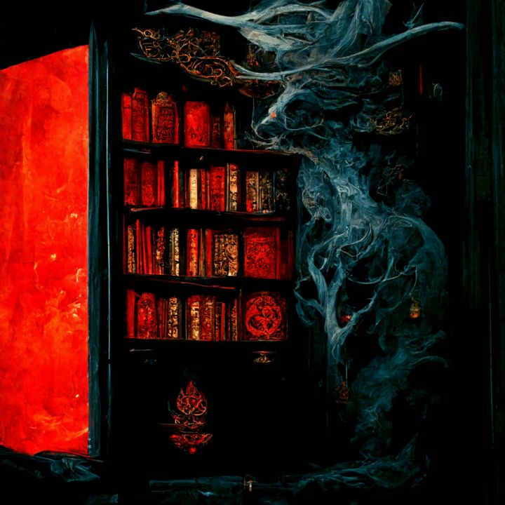 The Witch Library - Sebastien Morgan