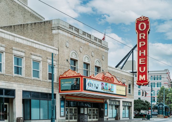 Downtown Memphis Tennessee Art Print // Orpheum Artwork // 