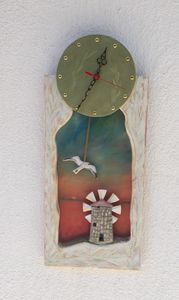 The windmill clock - Zois Rompotis