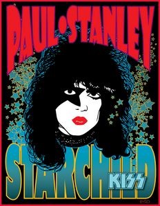 PAUL STANLEY portrait for 1978 Solo